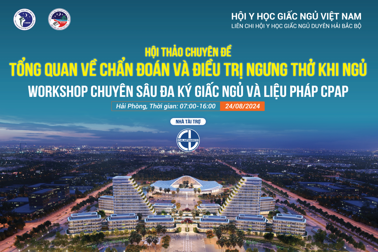 Hội thảo và huấn luyện thực hành về đa ký giấc ngủ và liệu pháp CPAP